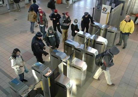 The new law would allow the MBTA to raise fares by 7 percent every two years, lowering the existing limit of 10 percent. 
